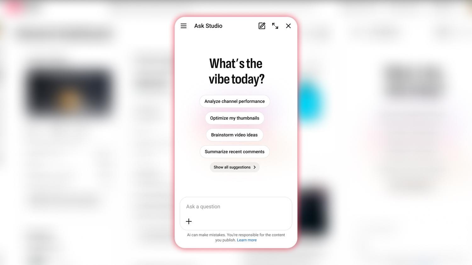 YouTube yaratuvchilar uchun AI vositalarini ishlab chiqmoqda