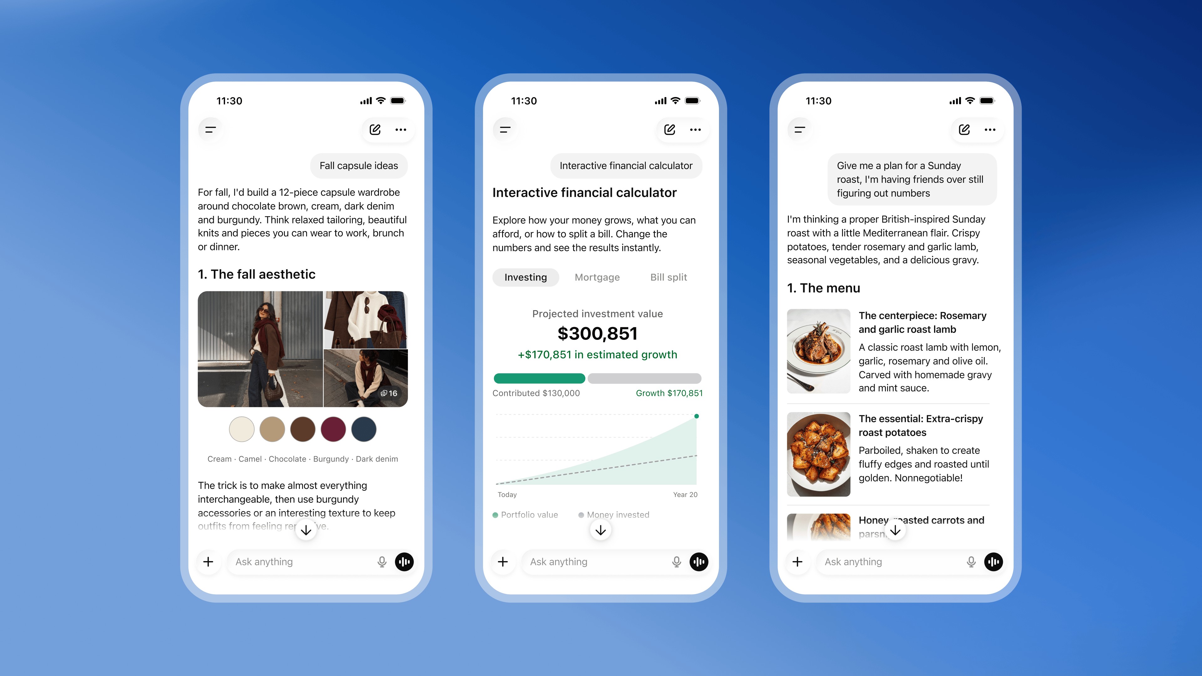 ChatGPT uchun yangi Intelligent UI funksiyasi taqdim etildi