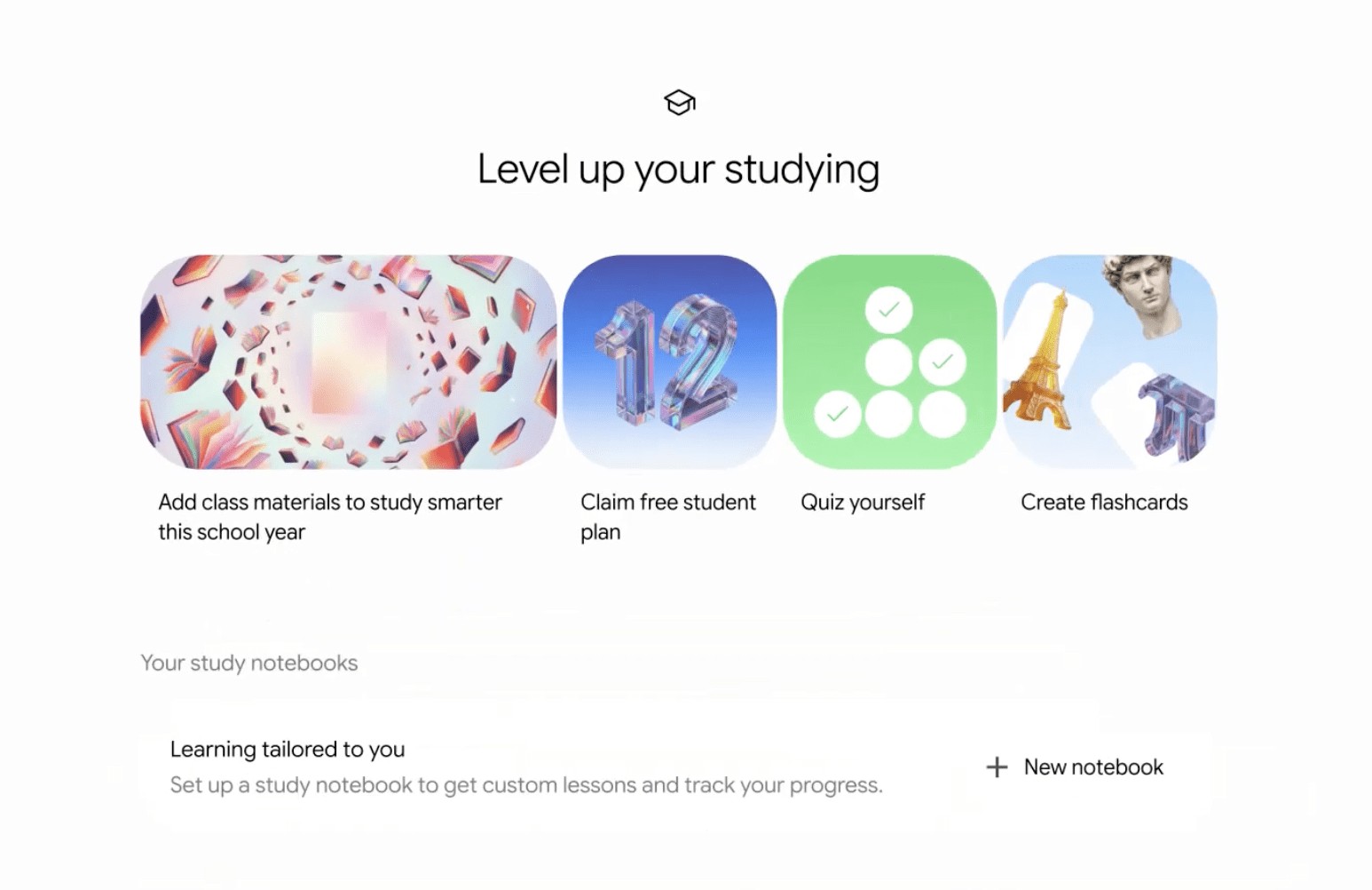 Google Gemini ta'lim uchun maxsus student hub xizmatini ishga tushirmoqda