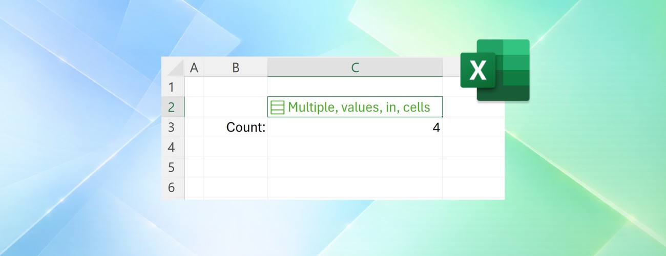 Excel bitta katakchada bir nechta qiymatlarni qo'llab-quvvatlay boshladi