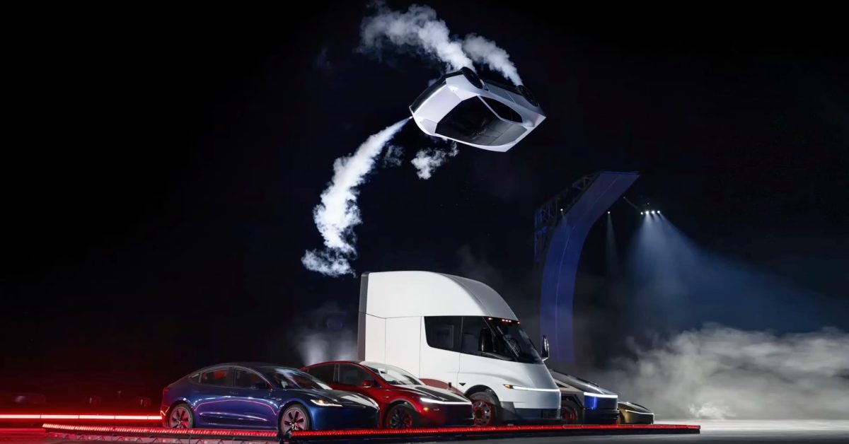 Tesla unveils Cyberfied new Roadster that can kickflip