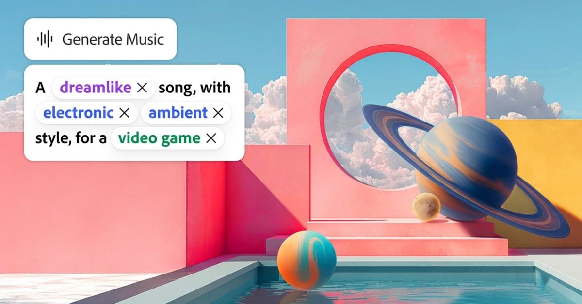 Adobe Firefly sun'iy intellekt orqali musiqa va ovoz yaratish vositalarini ishga tushirdi