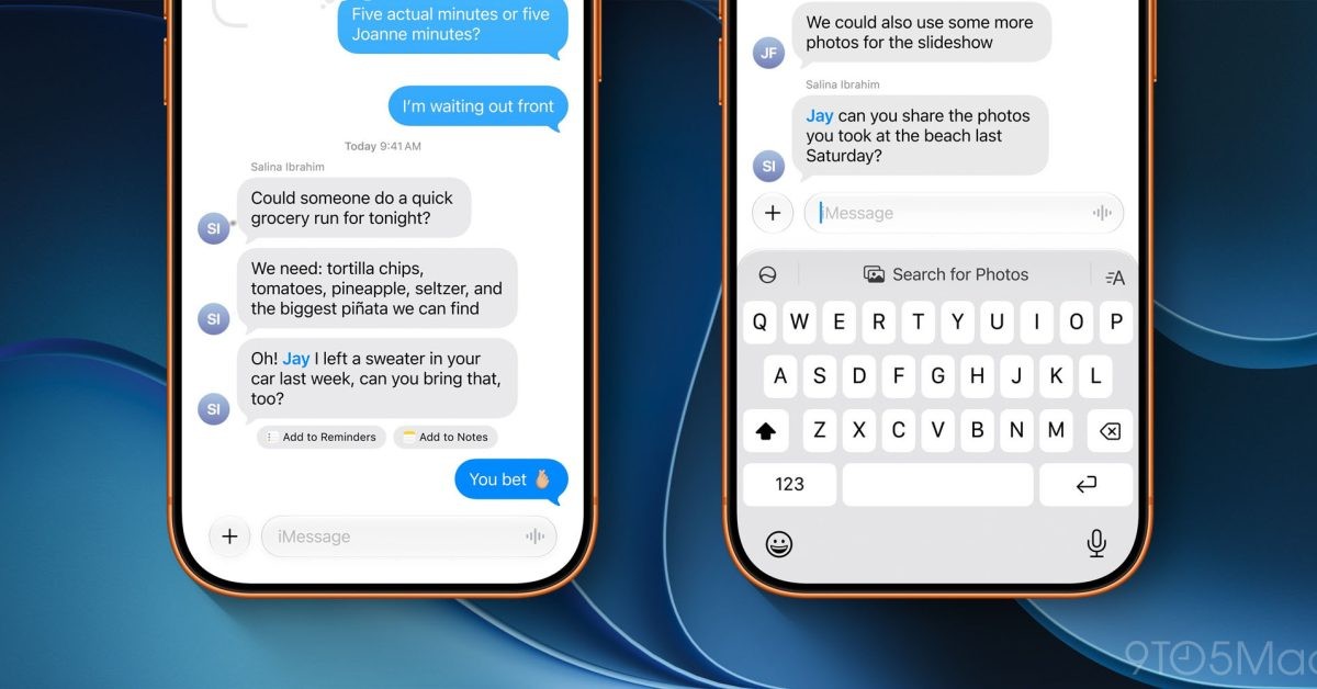 Apple Messages ilovasidagi sun'iy intellekt takliflarini qanday o'chirish mumkin