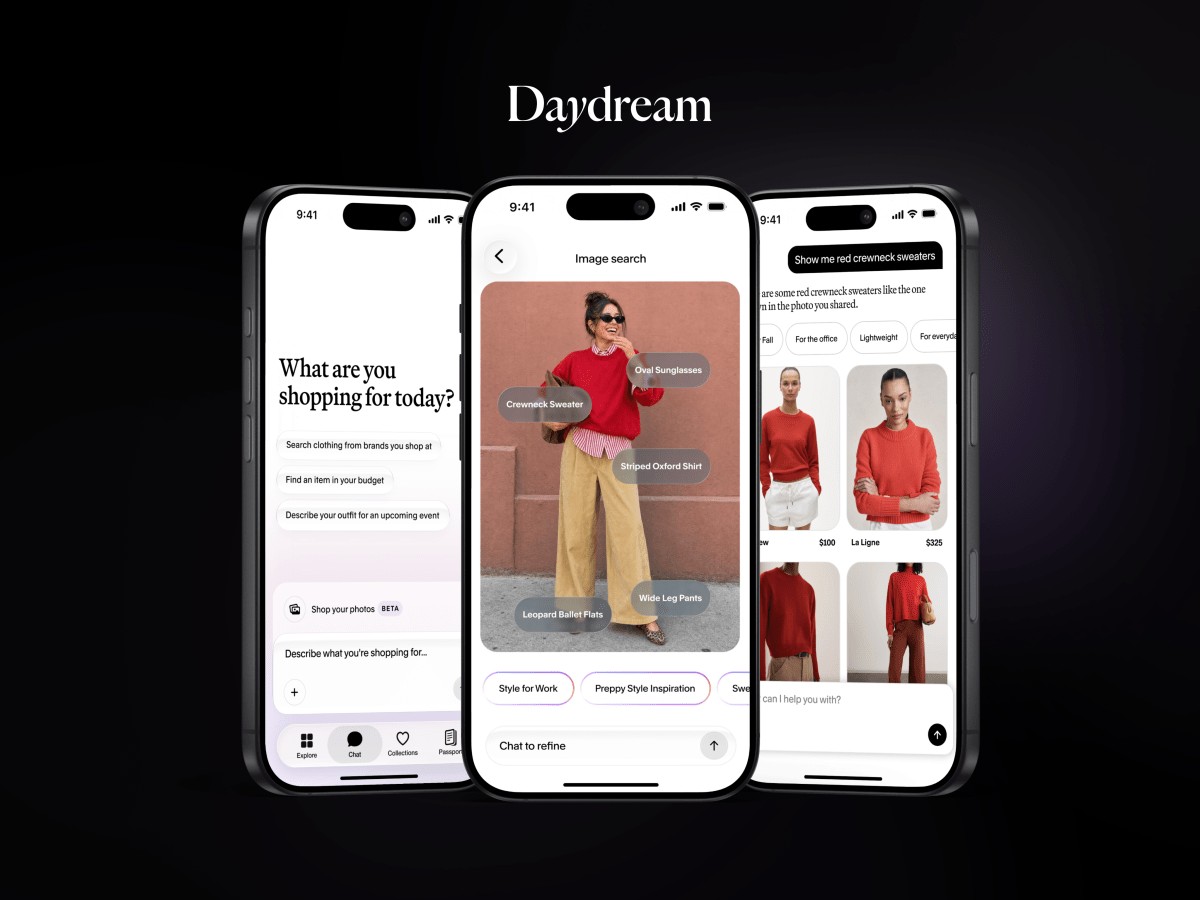 Daydream ilovasi Apple Intelligence yordamida kiyimlarni qidirish imkonini taqdim etadi