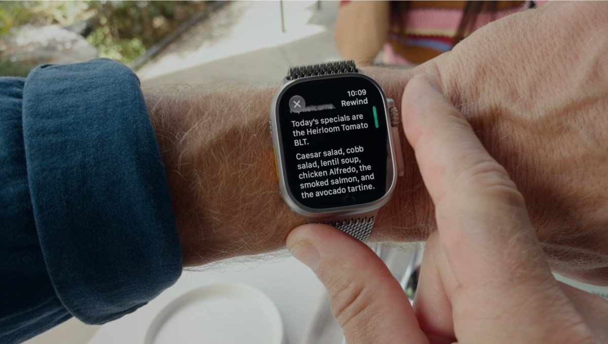 Apple Watch yangi sun'iy intellekt funksiyalari maxfiylik savollarini keltirib chiqarmoqda