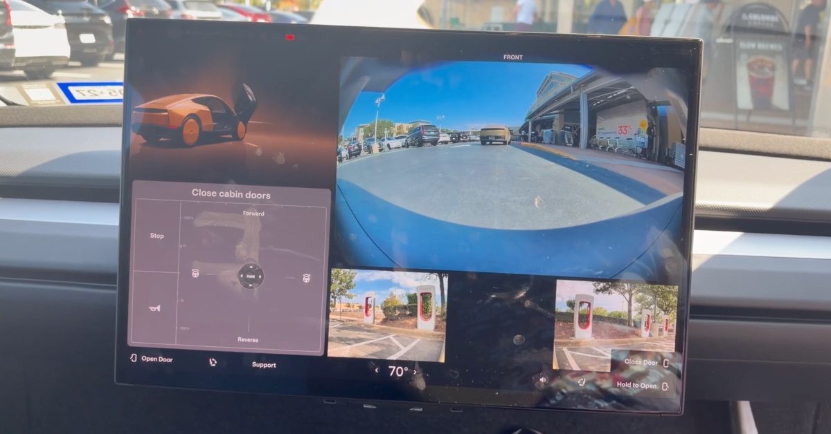 Tesla Cybercab robotaksisida yashirin virtual joystik topildi