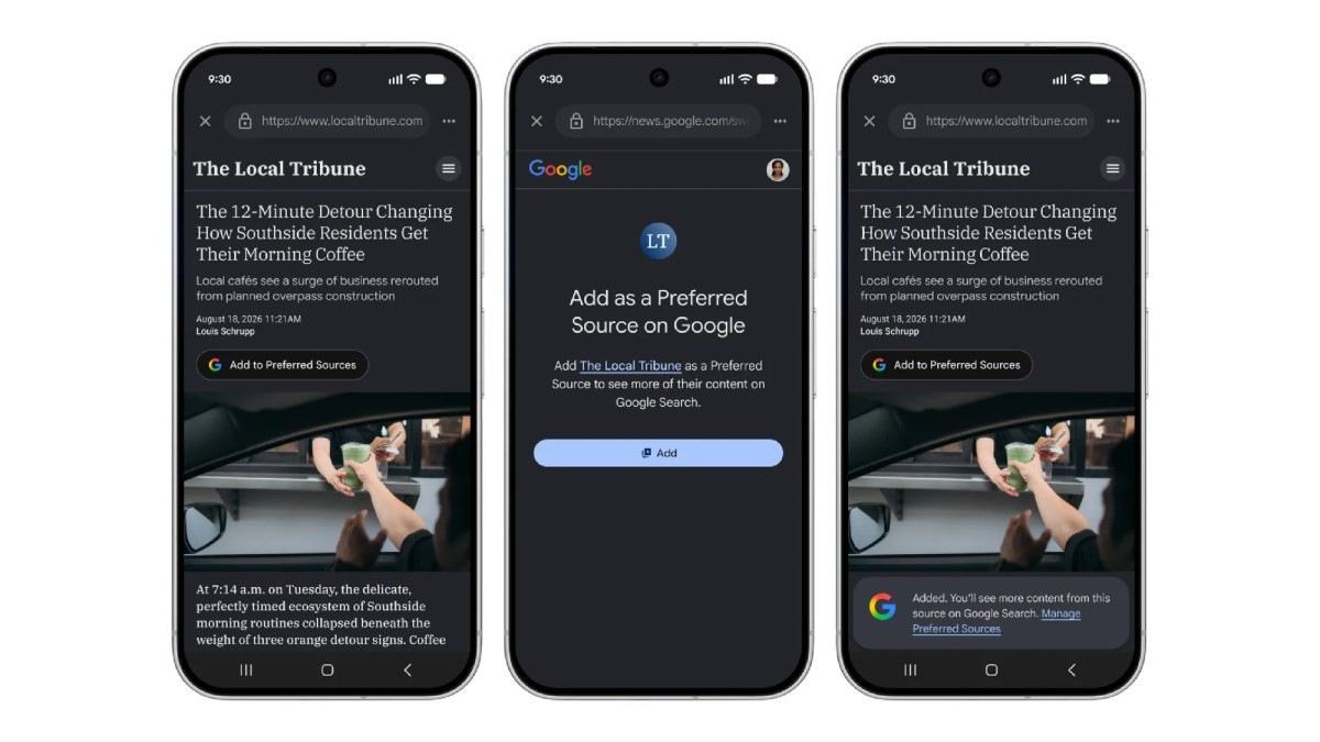 Google nashriyotlarga sun'iy intellekt davrida trafikni saqlab qolish uchun yangi imkoniyat taqdim etmoqda