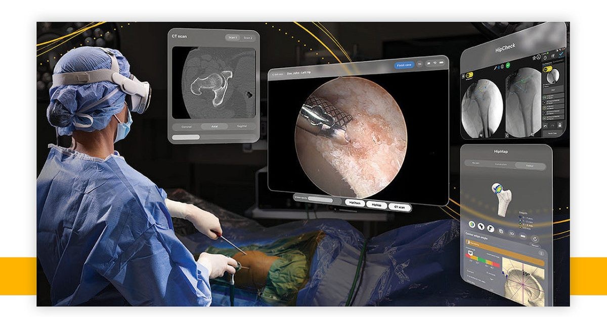 Apple Vision Pro ilk bor noyob jarrohlik amaliyotida qo'llanildi