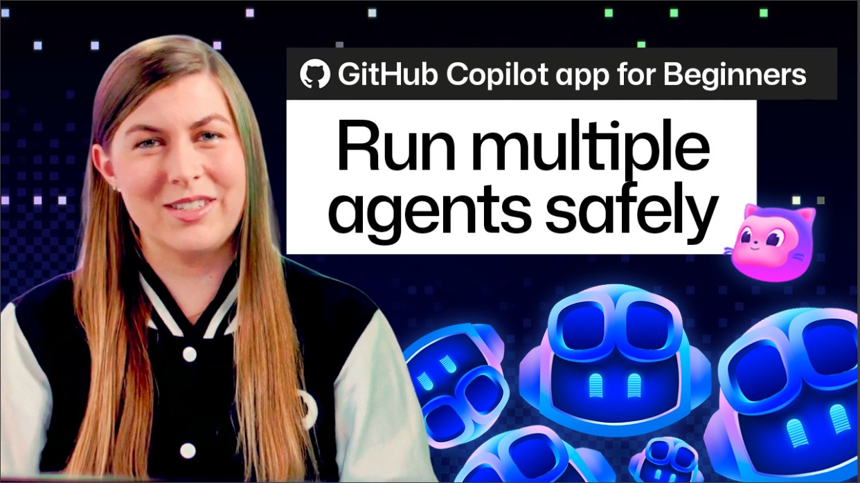 GitHub Copilot ilovasi yangi boshlanuvchilar uchun: Bir vaqtning o'zida bir nechta agentni ishga tushiring