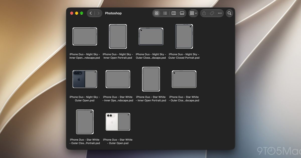 Apple Design Resources portalini iPhone Duo va iPhone 18 Pro ramkalari bilan yangiladi